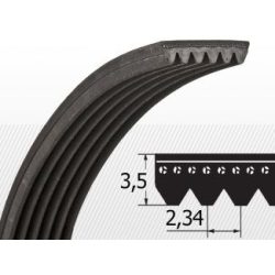 PJ 1222 Hosszbordásszíj 6borda